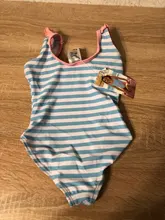 Bañador de una pieza para niñas pequeñas de 1 a 10 años, traje de baño Floral, wear-ST145 de playa