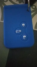 Kirtlandi funda de silicona para llave del coche caso para Renault Etapa 2/enault escénica 2/Tula Región 2/Meghan 2 FNR-Om llave inteligente funda, soporte