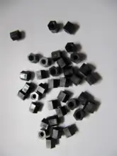 Nylon-Spacer M2.5 M3 Black 50PCS Female-To-Female M4--L