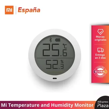 Xiaomi Mi Monitor de temperatura y humedad Hygrothermograph Bluetooth, higrómetro, termómetro, pantalla LCD, hogar inteligente
Xiaomi Mi Monitor de temperatura y humedad Hygrothermograph Bluetooth, higrómetro, termómetro, pantalla LCD, hogar inteligente