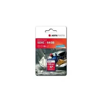AgfaPhoto 64GB SDXC flash Memory Card Class 10 
AgfaPhoto 64GB SDXC flash Memory Card Class 10