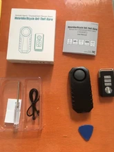 Ampand-alarma de seguridad para bicicleta eléctrica, Detector de vibración con Control remoto inalámbrico, antipérdida, resistente al agua