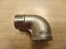 BSP Connectors Fitting Plumbing-Pipe Elbow Threaded Stainless-Steel Female Angled SS304