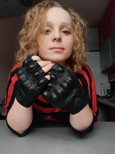 Guantes de moto de cuero auténtico para invierno y verano, equipo de protección para Motocross con pantalla táctil