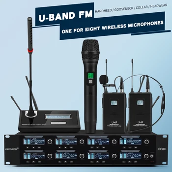 KAXISAER household wireless microphone eight level performance conference speech handheld handheld wireless microphone mixer set
KAXISAER household wireless microphone eight level performance conference speech handheld handheld wireless microphone mixer set