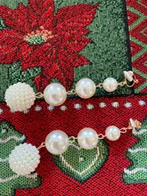 JIOFREE-Colgante de perla larga sin oreja perforada, accesorios para pendientes, joyería de moda