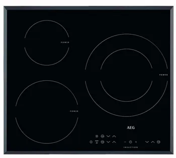 AEG PLATE HK633222FB 3INDUCCION BEVELED 
AEG PLATE HK633222FB 3INDUCCION BEVELED