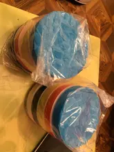 5 uds 6/7 pulgadas depilación pulido esponja pulido frotando Ruber Scouring Pad de fregar todo propósito para reparación del coche Auto Care