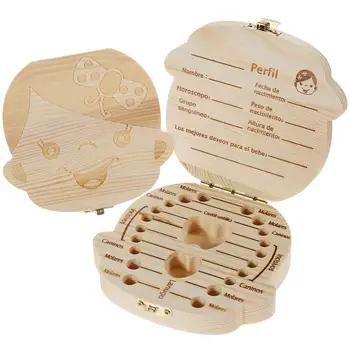 Box de Wood To Save's theeth Milk GIRL-Details and gifts for weddings, christening suits, communions, birthday 
Box de Wood To Save's theeth Milk GIRL-Details and gifts for weddings, christening suits, communions, birthday