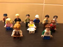 Minifiguras de bloques de juguete para niñas, juguetes educativos para montar, carreras en la ciudad, bloque nupcial