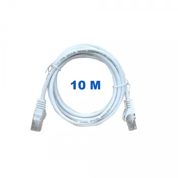 Cord UTP 10 meters without shielding with RJ45 connectors Category 5E.
Cord UTP 10 meters without shielding with RJ45 connectors Category 5E.