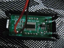 Pantalla LED de 0,56 pulgadas, voltímetro Digital de dos cables DC 4,5-30V, medidor de corriente de voltaje de amperios práctico multifuncional