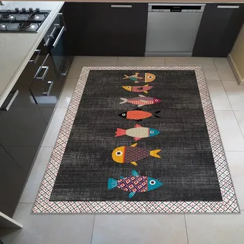 Decorative Carpet Home Finny Kitchen Mat easy clean washable Artificial Leather Kitchen Microfiber Carpet 
Decorative Carpet Home Finny Kitchen Mat easy clean washable Artificial Leather Kitchen Microfiber Carpet