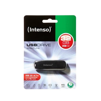 USB stick INTENSO 3533480 USB 3.0 32 GB Black 
USB stick INTENSO 3533480 USB 3.0 32 GB Black