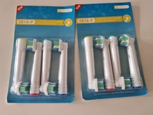 Cabezales de repuesto para cepillo de dientes Braun Oral B, cabezales de repuesto para cepillo de dientes eléctrico, blanqueador 3D, venta al por mayor, 8 Uds.