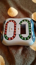 Fdget Toys-cubo mágico giratorio para los dedos, juguete educativo antiestrés para niños