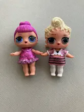 L.O.L. ¡Sorpresa! Vestidos originales de ropa para LOL 8cm, vestidos brillantes, juguetes para niños, regalo