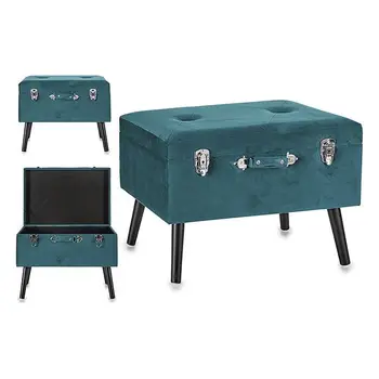 Large suitcase Gift Decor Green Velvet (39 x 46 x 59 cm) 
Large suitcase Gift Decor Green Velvet (39 x 46 x 59 cm)