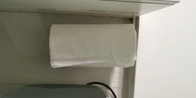 Paper-Towel-Holder Bathroom Wall-Mount No-Drilling