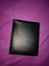 Xiniu-billeteras cortas para hombre, cartera negra plegable, tarjetero de cuero, monedero, bolsillos