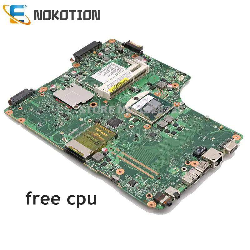 NOKOTION ноутбук Motherboar для Toshiba Satellite A500 A505 V000198150 6050A2338701 основная плата HM55 DDR3
