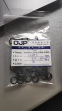 Lote de 50 unidades de anillos de goma NBR, anillo de sellado CS de 1,5mm, OD4/4,5/5/5.5/6/6, 5/7/7, 5/8/8, 5/9/9, 5/10/10, junta de sellado, arandela de anillo redondo de 5mm