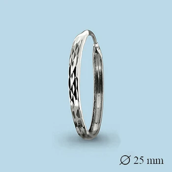 Earrings Congo aquamarine without inserts, 925 silver
Earrings Congo aquamarine without inserts, 925 silver