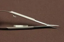 Agujas quirúrgicas para Castroviejo Dental, herramienta recta de 140mm para dentista