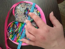 Monedero de lentejuelas para chico y niña, Cartera de corazón de amor, bolso de mano, 2019