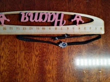 Tortuga elefante mano de Hamsa maldito azul ojo colgante de cuentas de vidrio rojo de la suerte cuerda trenzada pulsera de cadena para las mujeres los hombres con buena suerte