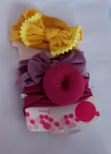 Headbands Hair-Accessories Bows-Knotted Nylon Elastic Newborn Girls Solid-Color Soft