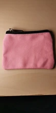 DIY simple de lona de algodón puro cremallera moneda bolsa dinero de bolsillo los hombres de las mujeres mano moneda monedero pequeño, cartera chico