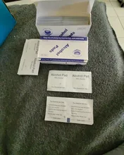 Toallitas desechables con almohadilla húmeda para el cuidado de la piel, equipo de supervivencia al aire libre, toallitas antisépticas de limpieza de la piel, 50/100 Uds.