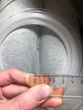 Corset de bonado de plástico y poliéster transparente, 5 yardas, envío directo