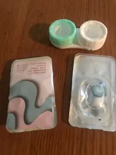 1 par (2 uds.) de lentes de colores para ojos, azul, marrón, 1 año de uso, púrpura, para lentes de contacto de ojos con Color