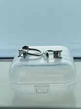 De calidad superior 4/6MM AAA Cezch de Chic de pendiente para trago para las mujeres Clip no perforante pendiente oreja 2021 también anillo de la nariz