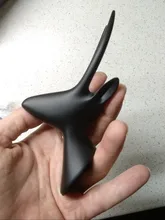 Bathroom-Hardware Clothes-Hook Single-Robe-Hook Wall-Mounted Stainless-Steel Black