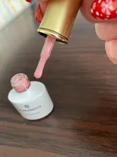 BORN PRETTY-esmalte Gel para uñas de Gel de, 6ml, Base de Gel de gelatina rosa, sin necesidad de limpiar, capa superior, barniz de Gel UV para arte de uñas blanco