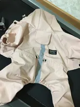 Ropa de perro impermeable de malla transpirable, mono absorbente para el sudor, abrigo reflectante para mascotas, Otoño e Invierno