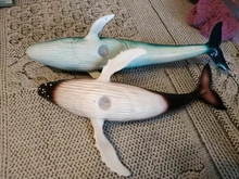 Figura de acción de vida marítima océano de gran tamaño, juguetes de modelo Animal para niños, colección de figuras de ballena, juguetes educativos