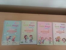 Caligrafía mágica que se puede reutilizar, juego de escritura a mano para chico, escritura de letras caligráficas para la escuela, novedad de 2021