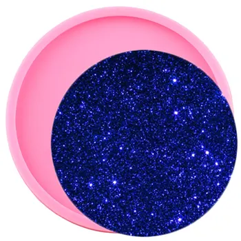 Shiny High Quality 4.75 Inch Circle Shape Silicone Tray Molds Epoxy Resin DIY Geode Coaster Agate Resin Coffee Cup Mat Moulds 
Shiny High Quality 4.75 Inch Circle Shape Silicone Tray Molds Epoxy Resin DIY Geode Coaster Agate Resin Coffee Cup Mat Moulds