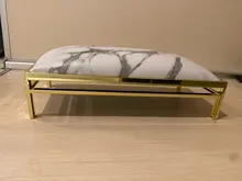 Cojín de descanso de manos para manicura cojín de cuero PU para Reposabrazos de manicura para salón de manicura, cojín de mano apoyo muñeca para salón de manicura