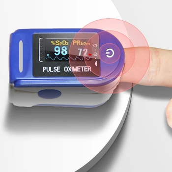 Digital OLED fingertip oximeter to measure heart rate and blood oxygen saturation monitor portable finger measurement
Digital OLED fingertip oximeter to measure heart rate and blood oxygen saturation monitor portable finger measurement