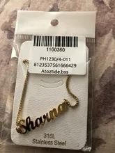 Atoztide 2019 personalizada nombre personalizado pulsera para mujer oro encantos de acero inoxidable grabado escritura tobillera Love regalo