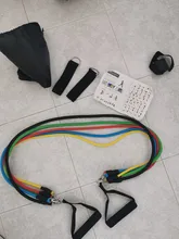 Bandas de resistencia para tirar de la cuerda, conjunto deportivo para hacer ejercicio, bandas elásticas de goma para entrenamiento en casa, gimnasio elástico de entrenamiento