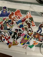 Animaciones de dibujos animados para niños, pegatinas de Futurama, grafiti personalizado, equipaje decorativo, impermeable, juguetes de pegatinas, 10/50 Uds.
