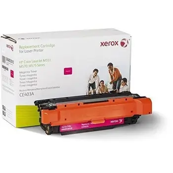 Toner cartridge XEROX CE403A - Magenta - 6,000 prints
Toner cartridge XEROX CE403A - Magenta - 6,000 prints