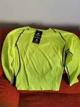Camiseta de compresión para correr para hombre, de manga corta Camiseta deportiva apretado largo para entrenamiento, camisetas de correr, ropa deportiva de gimnasio de secado rápido rashgard