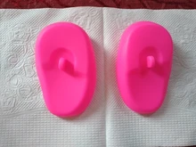 Cubierta de silicona para las orejas, cubierta protectora para el cuidado de las orejas, champú, agua, ducha, Color, viaje, 1 par